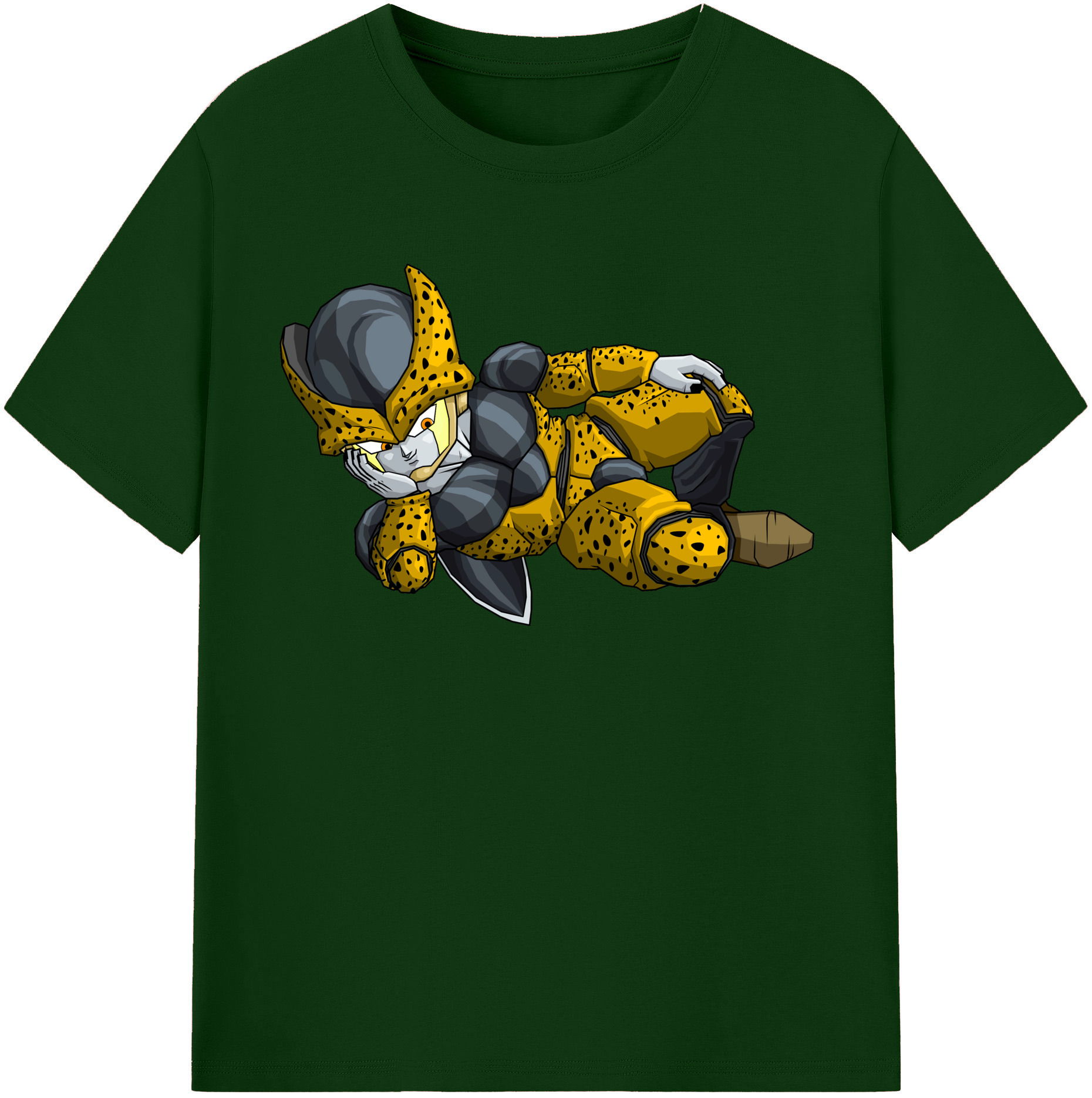 （画像用） ドラゴンボール セル DRAGON BALL Cell 綿100％半袖Tシャツ（フロントプリント）